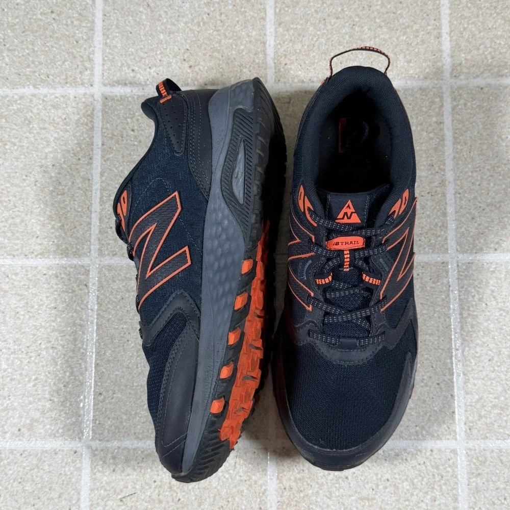 Men's 11.5 4E - New Balance 410 MT410RD7 Trail Running Shoes Blue Orange 410v7